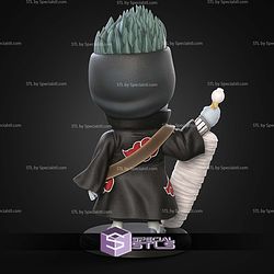 Kisame Naruto Chibi 74mm STL Files