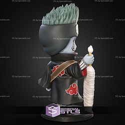Kisame Naruto Chibi 74mm STL Files
