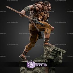 Kraven On Top Of Roof STL Files