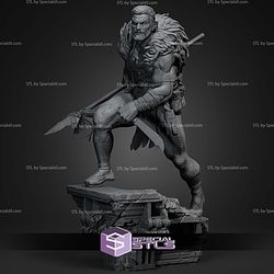 Kraven On Top Of Roof STL Files