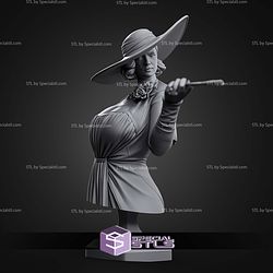 Lady Dimitrescu Iconic Bust 147mm STL Files