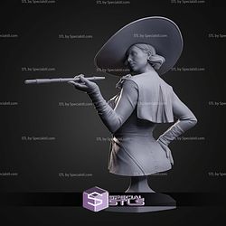 Lady Dimitrescu Iconic Bust 147mm STL Files