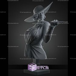 Lady Dimitrescu Iconic Bust 147mm STL Files