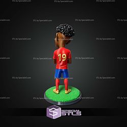 Lamine Yamal Caricature Style No AMS STL Files