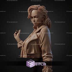 Laura The Detective Bust STL Files