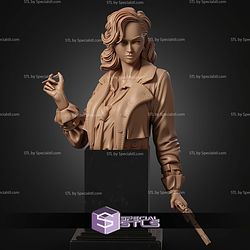 Laura The Detective Bust STL Files