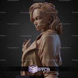 Laura The Detective Bust STL Files