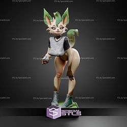 Leafeon Furry ALT STL Files