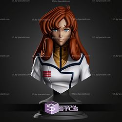 Lisa Hayes Robotech Bust 3D Print Files