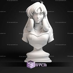 Lisa Hayes Robotech Bust 3D Print Files