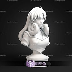 Lisa Hayes Robotech Bust 3D Print Files
