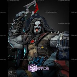 Lobo On Throne 1 6 STL Files