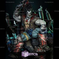Lobo On Throne 1 6 STL Files