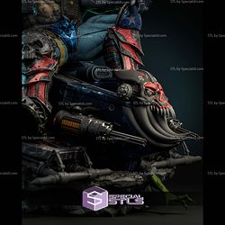Lobo On Throne 1 6 STL Files