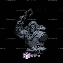 Lobo Throne Bust STL Files