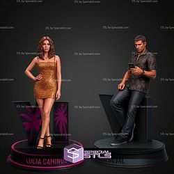 Lucia Caminos 300mm GTA6 Vice City STL Files