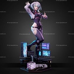 Lucy Cyberpunk Edgerunners City Night STL Files