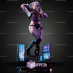Lucy Cyberpunk Edgerunners City Night STL Files