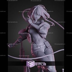 Lucy Kushinada Cyberpunk Edgerunner 239mm STL Files
