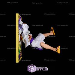 Luffy Pirate King Card 256mm Build Plate STL Files