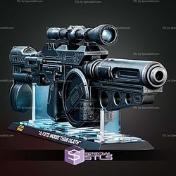 M 5 Blaster Rifle Star Wars Display STL Files