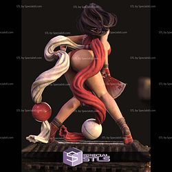 Mai Shiranui Attractive Temple Base STL Files
