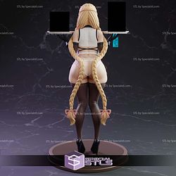 Maid Girl With ALT Accessories STL Files