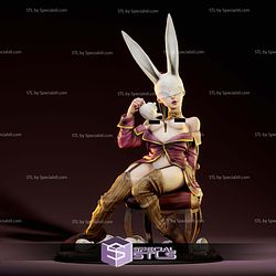 March Hare Thackery Earwicket Pin Up Female STL Files