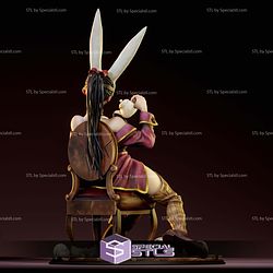 March Hare Thackery Earwicket Pin Up Female STL Files