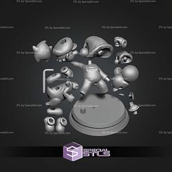Mario Yoshi Xmas STL Files