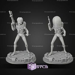Martian Mars Attacks 220mm STL Files