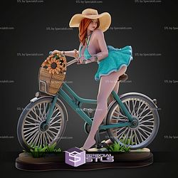 Mary Hot Summer Bycicle ALT STL Files