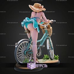 Mary Hot Summer Bycicle ALT STL Files