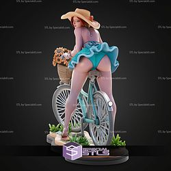 Mary Hot Summer Bycicle ALT STL Files