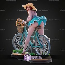 Mary Hot Summer Bycicle ALT STL Files