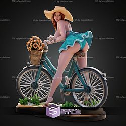 Mary Hot Summer Bycicle ALT STL Files