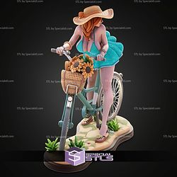 Mary Hot Summer Bycicle ALT STL Files