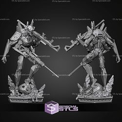 Mecha Hunter Mark V STL Files