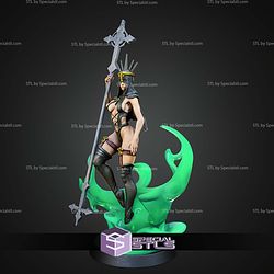 Medine The Cunning One 32mm 75mm Fantasy STL Miniatures