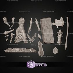 Mei Mei Jujutsu Kaisen 327mm STL Files