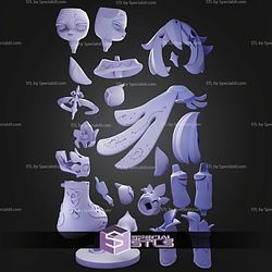 Melusine Paimon Genshin Impact STL Files