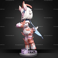 Melusine Paimon Genshin Impact STL Files