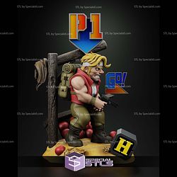 Metal Slug Marco Rossi Go STL Files