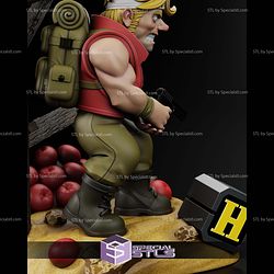 Metal Slug Marco Rossi Go STL Files