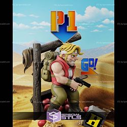 Metal Slug Marco Rossi Go STL Files