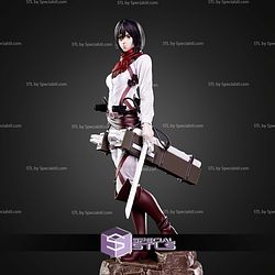 Mikasa Attack On Titan In Suit 240mm STL Files