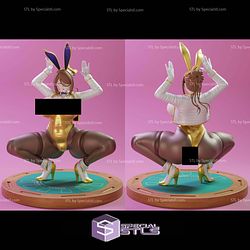 Milff Rabbit Girl Fanart ALT STL Files