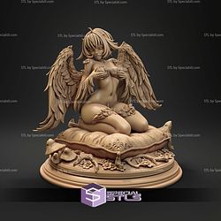 Mista Harpy 32 75mm Fantasy STL Miniatures