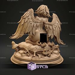 Mista Harpy 32 75mm Fantasy STL Miniatures