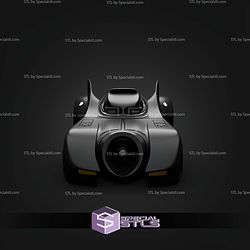 Model Kit Car Batmobile 1989 STL Files
